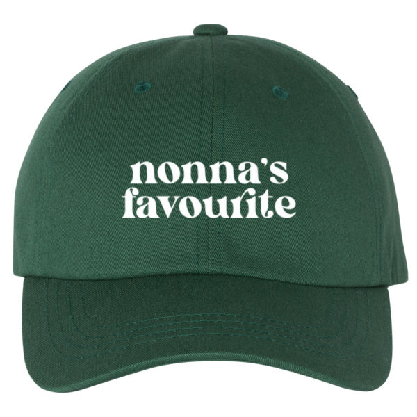 Nonna's Favourite Dad Hat (Spruce)