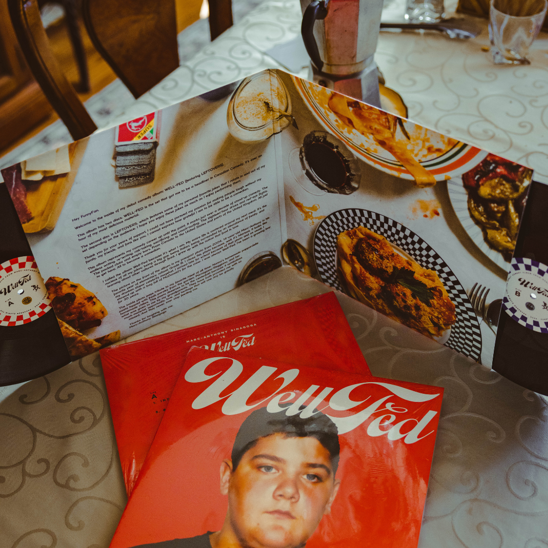 WELL FED SUPER FAN ALBUM BUNDLE | Marc Anthony Sinagoga